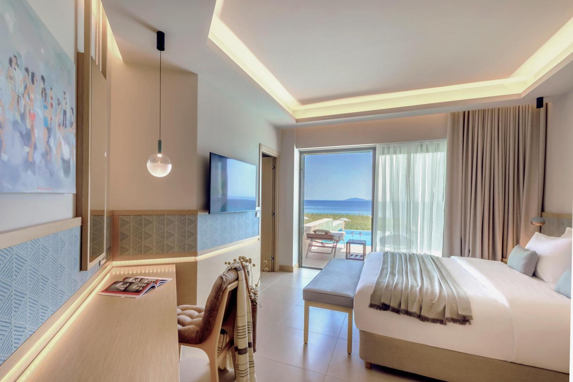 Ammoa Luxury Hotel & Spa Resort Nikiti  Exterior foto Deluxe Room with Private Pool